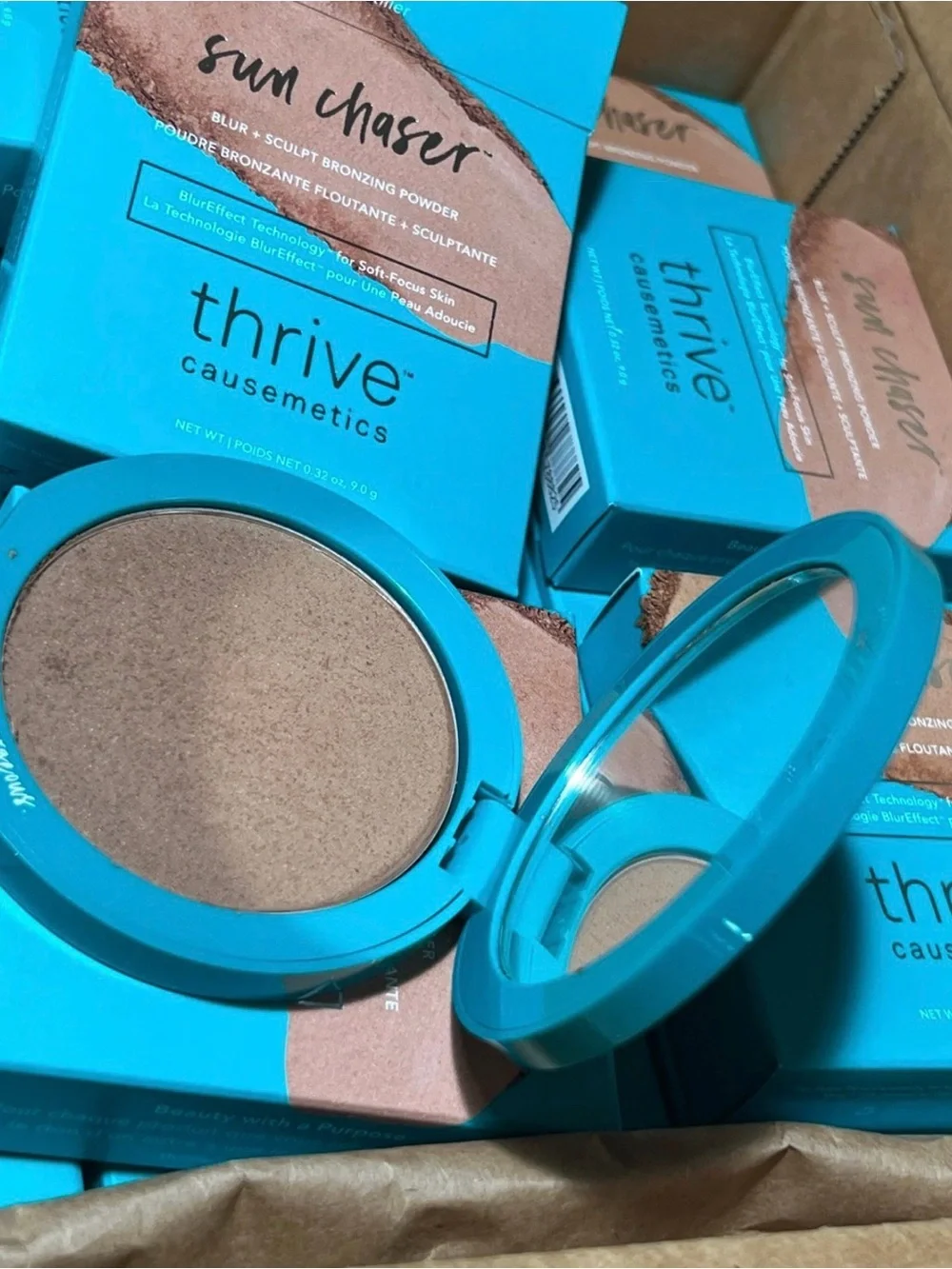 Thrive Causemetics Sun Chaser Eos Shimmer Blur+Sculpt Bronzing